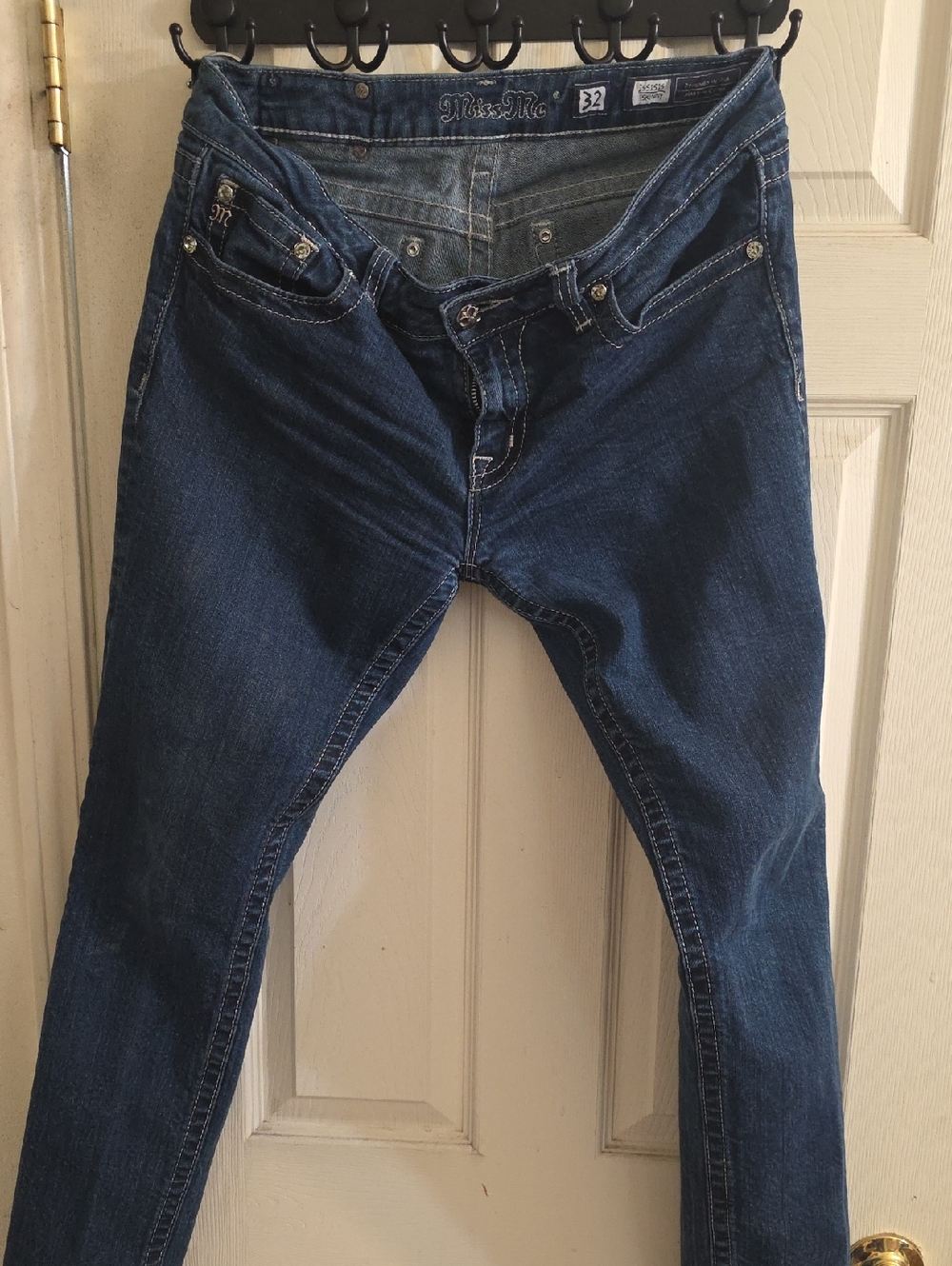 Miss Me Indigo Blue Slim Jeans